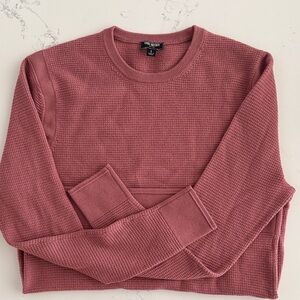 Todd Snyder Merino Wool Waffle Crewneck Sweater